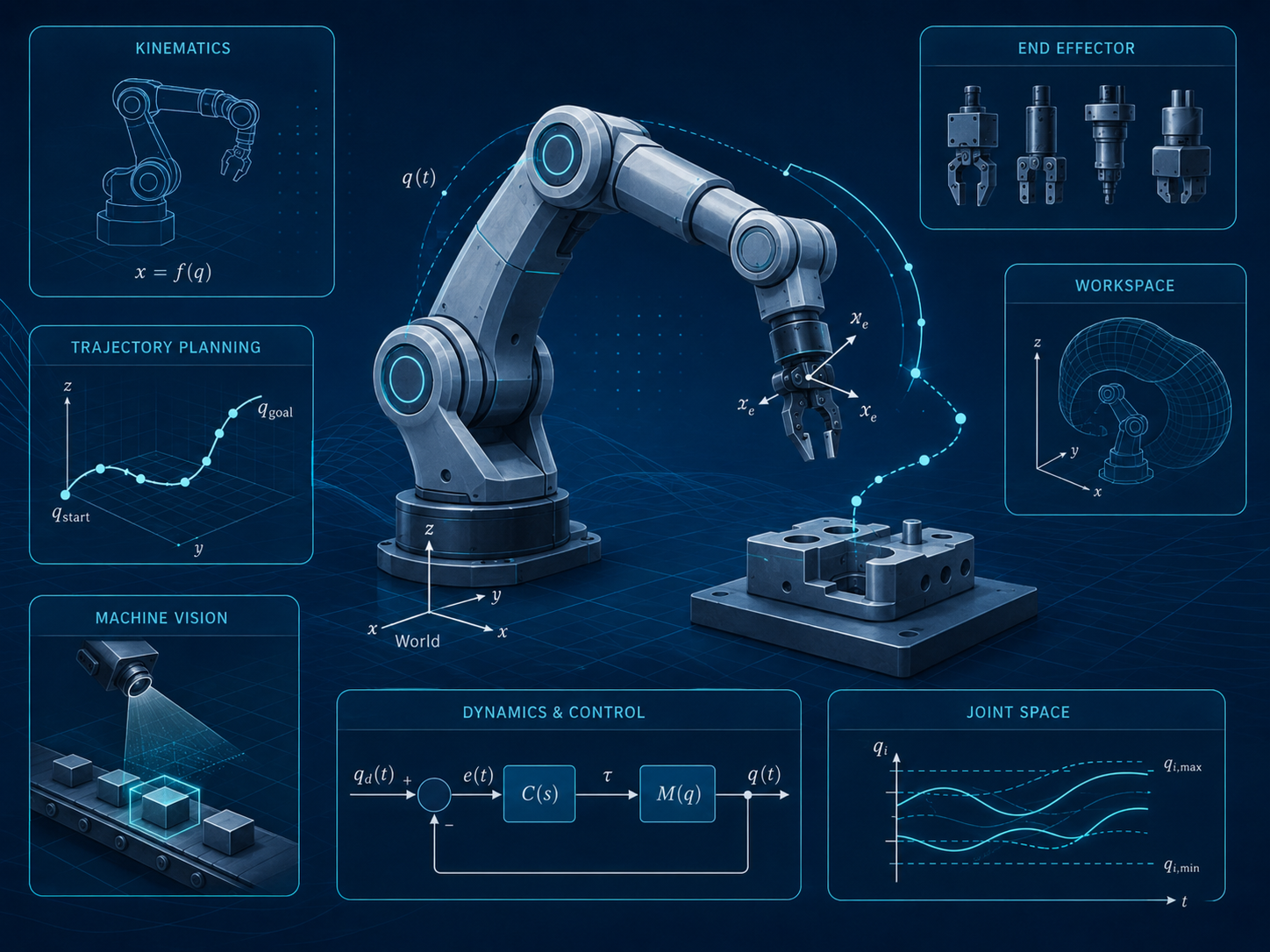 Industrial Robotics course figure