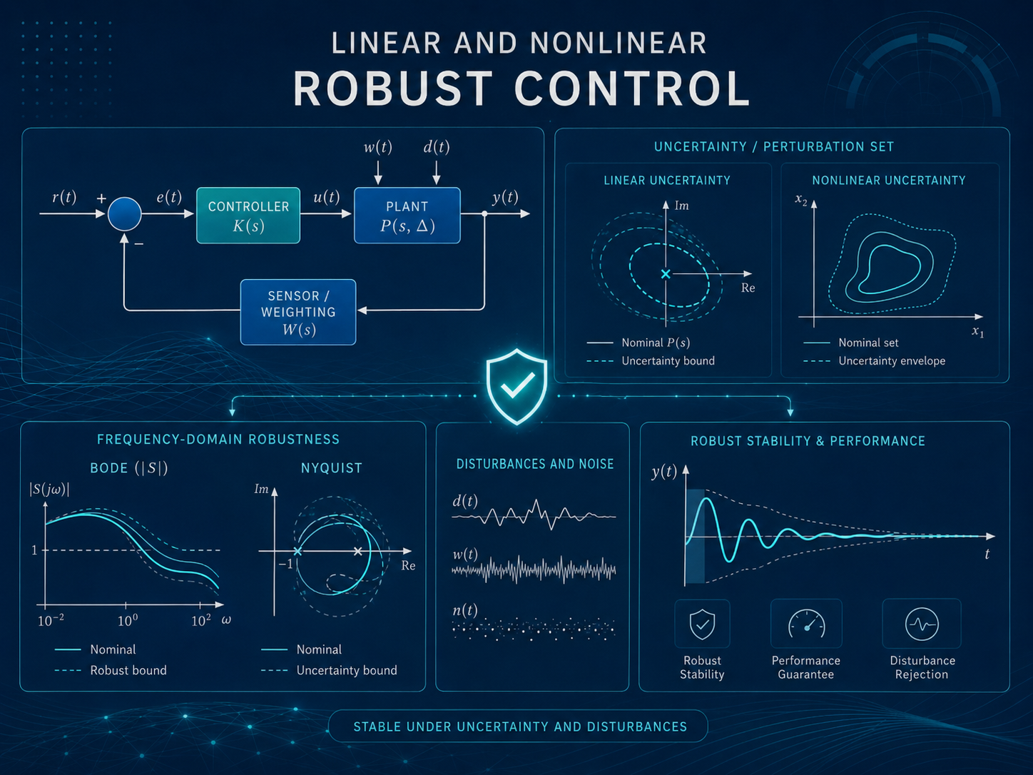 Linear and Nonlinear Robust Control course figure